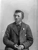 En man.
Lars Albert Johansson, född 1866-07-20 vid Pellagården i Svennevad.  Hans far var hemmansägaren och nämndemannen Johan August Jansson, vars familjegrav finns på Svennevads kyrkogård. Lars Albert hade en tvillingsyster, Hilda Lovisa.