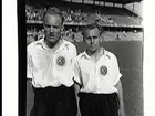 Lennart Andersson och Anders Ehrenstråhle (ÖSK, fotboll).