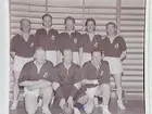 Handbollslag i Örebro, Idrottshuset 1948. 
Brandkårens korplag.