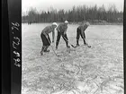 Fr.v. Georg 'Jojje' Gustavsson, Jörgen Wasberg och Börje Johansson ÖSK.