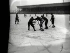 Bandy, Eyravallen.
ÖSK-Västerås SK. 4-3. Situationsbilder.