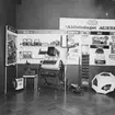 Aktiebolaget AGEBE, utställning på Stora Hotellet, interiör, utställningsmonter.