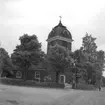 Hjulsjö kyrka, exteriör.
14 juli 1958.