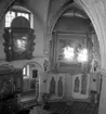 Örebro läns museum, kyrkliga avdelningen. Interiör av kyrksalen.
1 februari 1939.