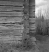 Kullängsstugan, exteriör.
27 april 1939.