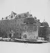 Örebro slott, exteriör.
14 januari 1943.