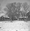 Hjälmarsbergs herrgård, exteriör.
17 februari 1943.