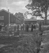 Siggebohyttans bergsmansgård, exteriör.
27 juli 1947