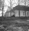 Ekeby kyrka, exteriör.
4 januari 1949.