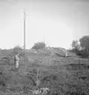 Mosjö Kullkyrkan, ruin.
4 oktober 1949.