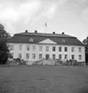 Säbylunds herrgård, exteriör. Utflykt.
10 juni 1951.