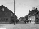 Drottninggatan mot söder från Rudbecksgatan.