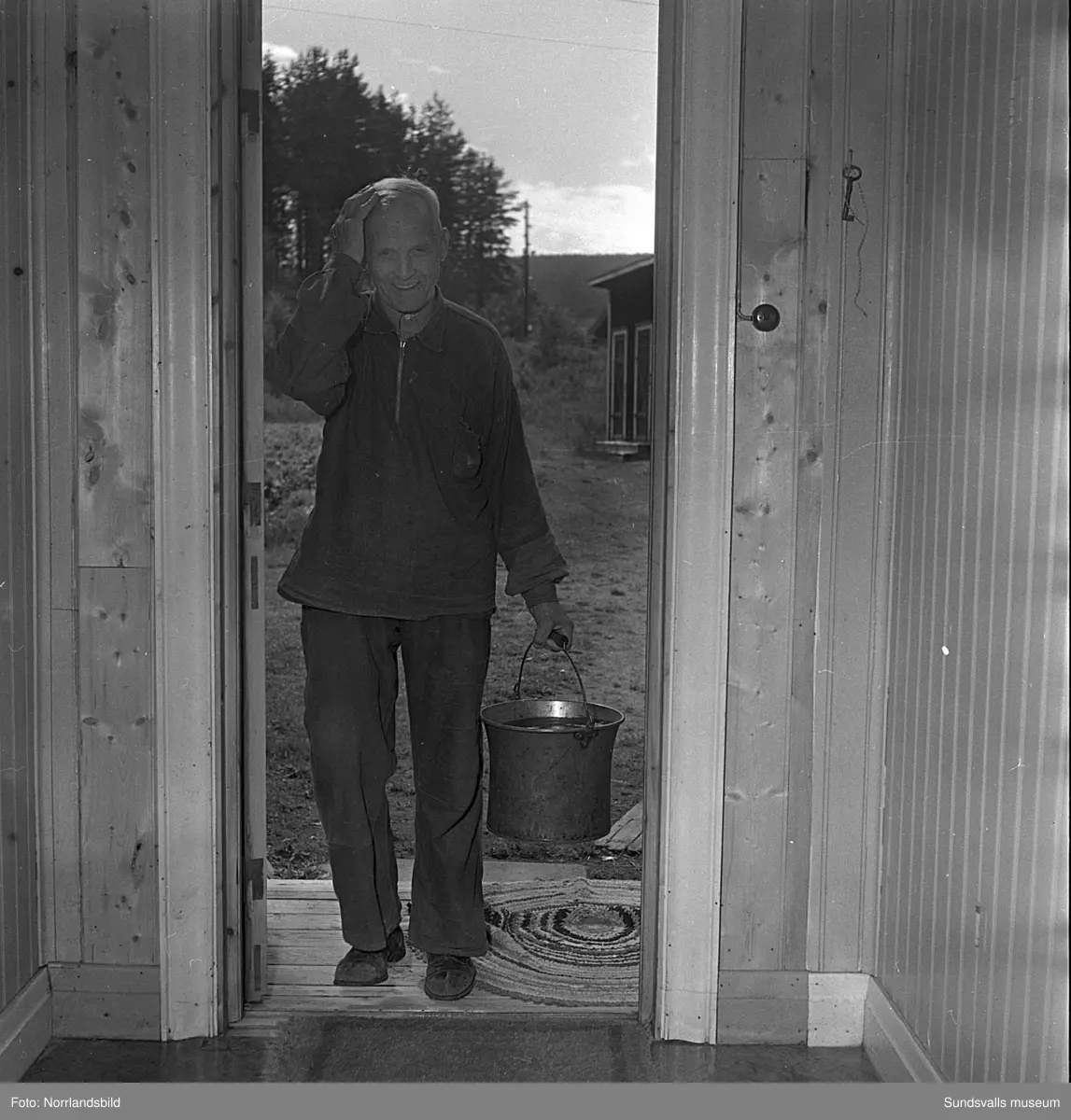 Gamla bostäder i Kubikenborg.