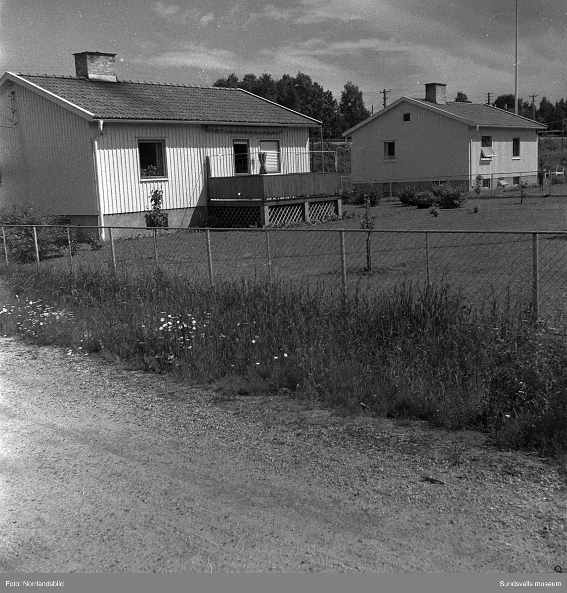 Gamla bostäder i Kubikenborg.