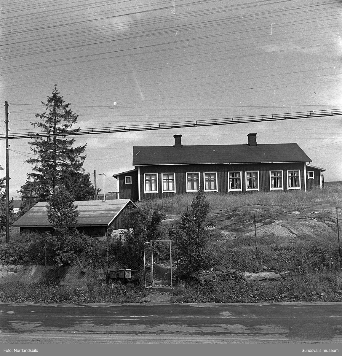 Gamla bostäder i Kubikenborg.