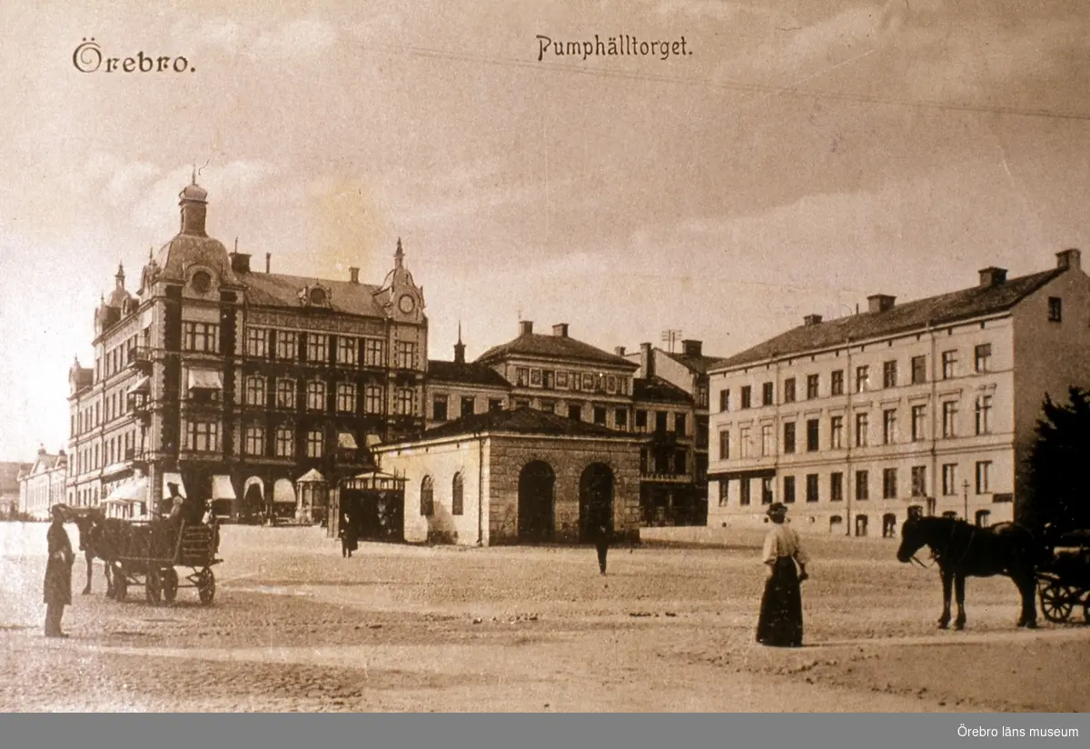 Pumpkälltorget - nuvarande Våghustorget.