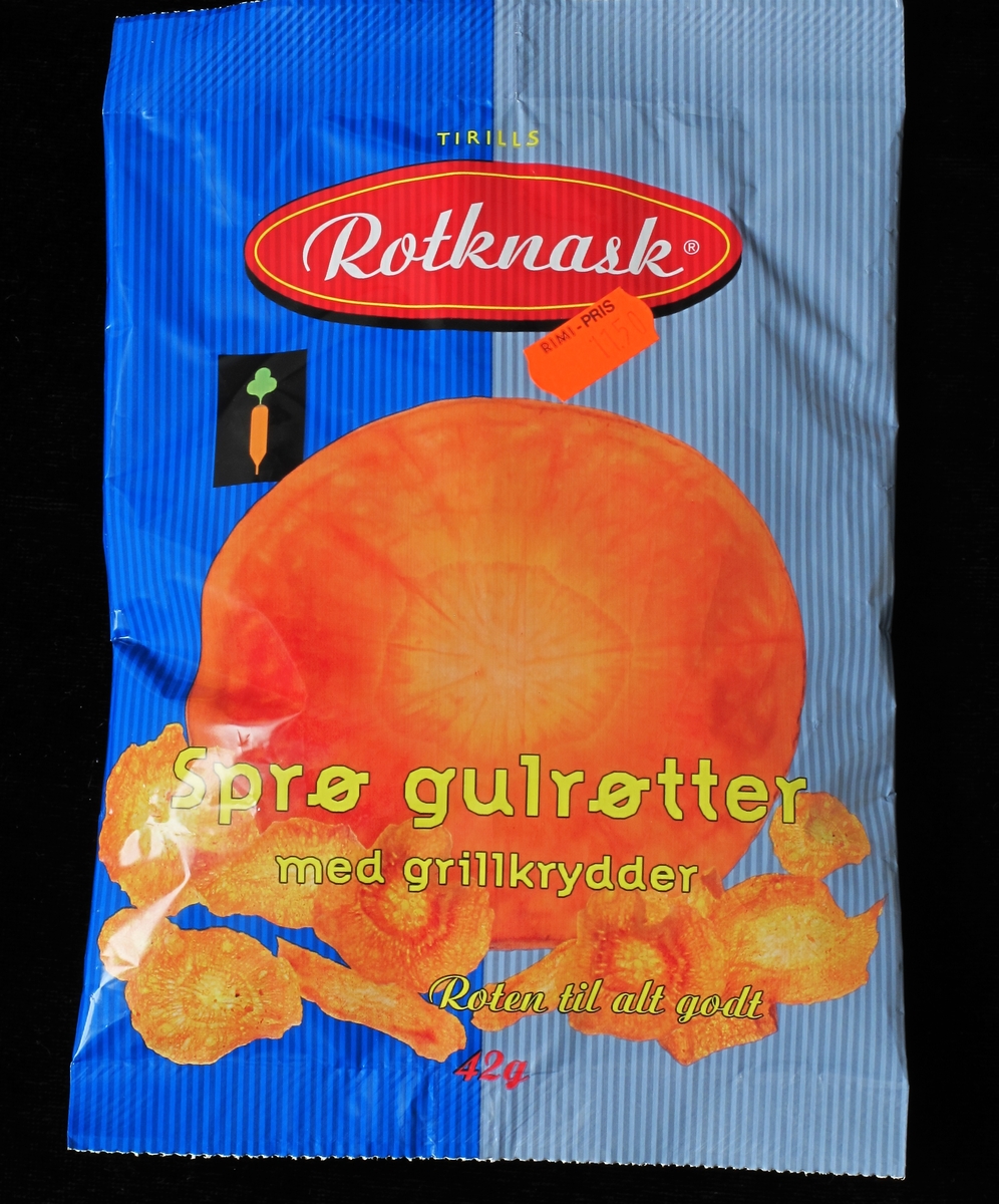 Gulrøtter i skiver