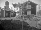 Norra Bergen skola i bakgrunden.
4 maj 1963.