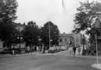 Storbron och Storgatan norrut. Örebro Teater till vänster på bilden.