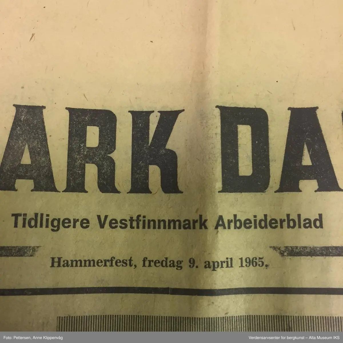 Form: Klassisk avisformat. To aviser.