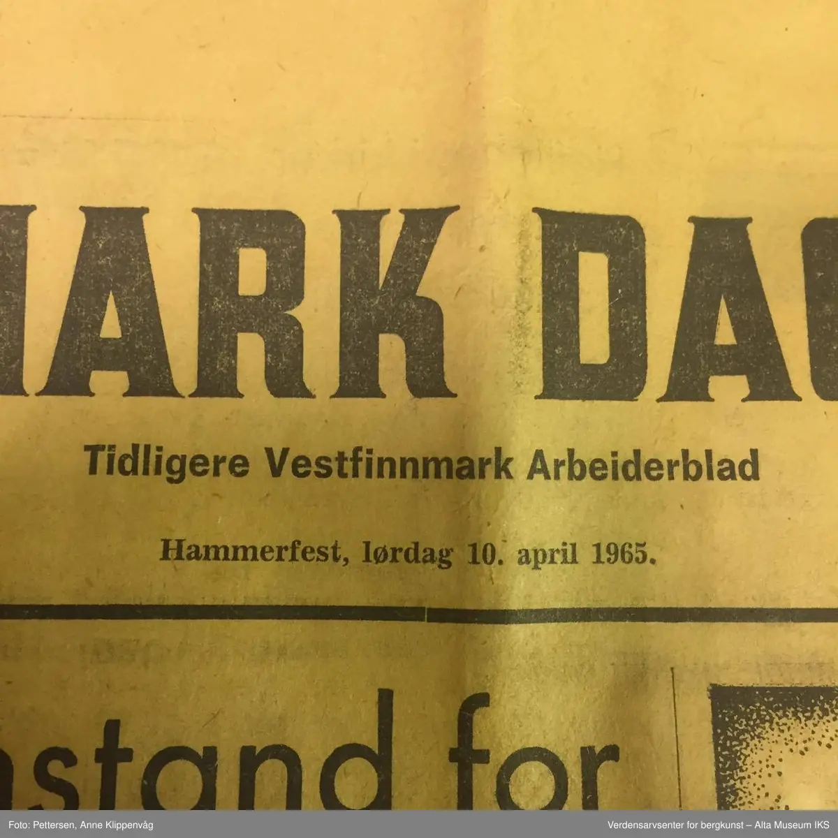 Form: Klassisk avisformat. To aviser.