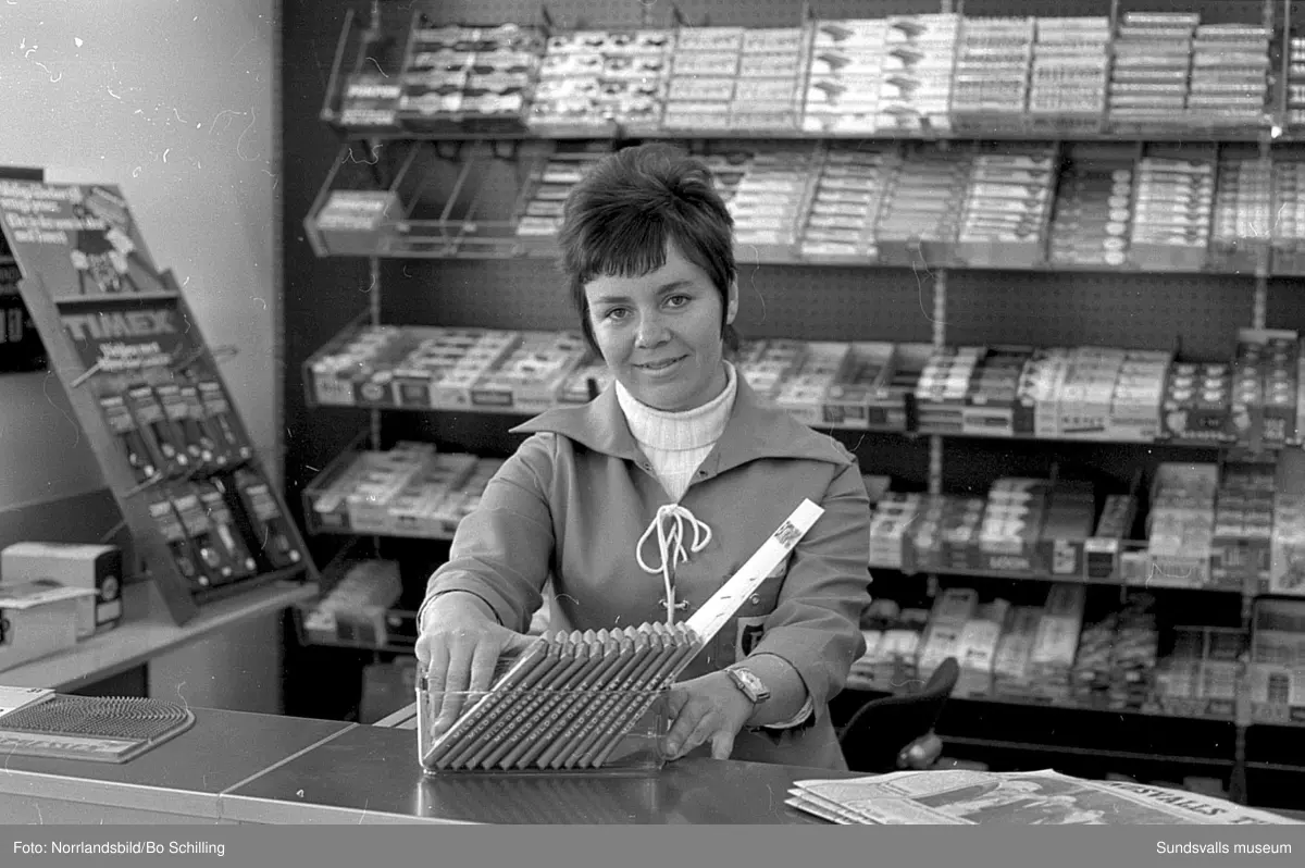 BP i Granlo, personal i butik och verkstad.