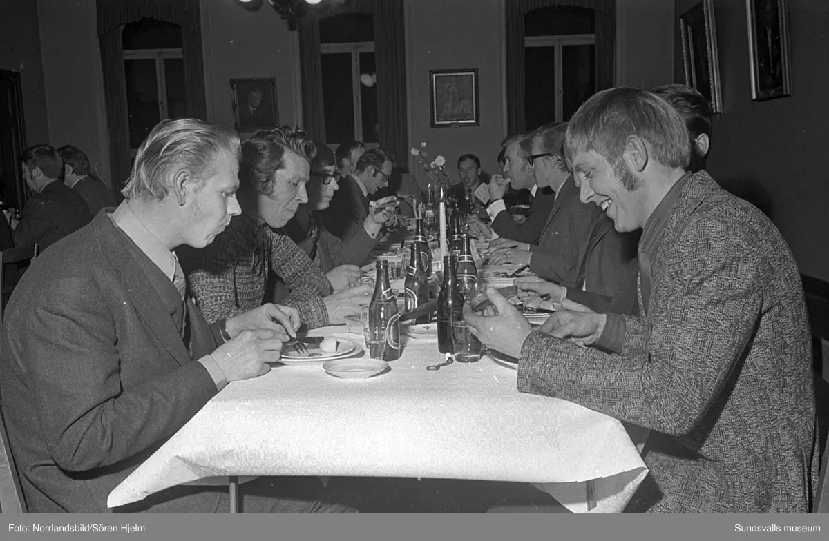 BP-konferens i Hantverksföreningens festsal.