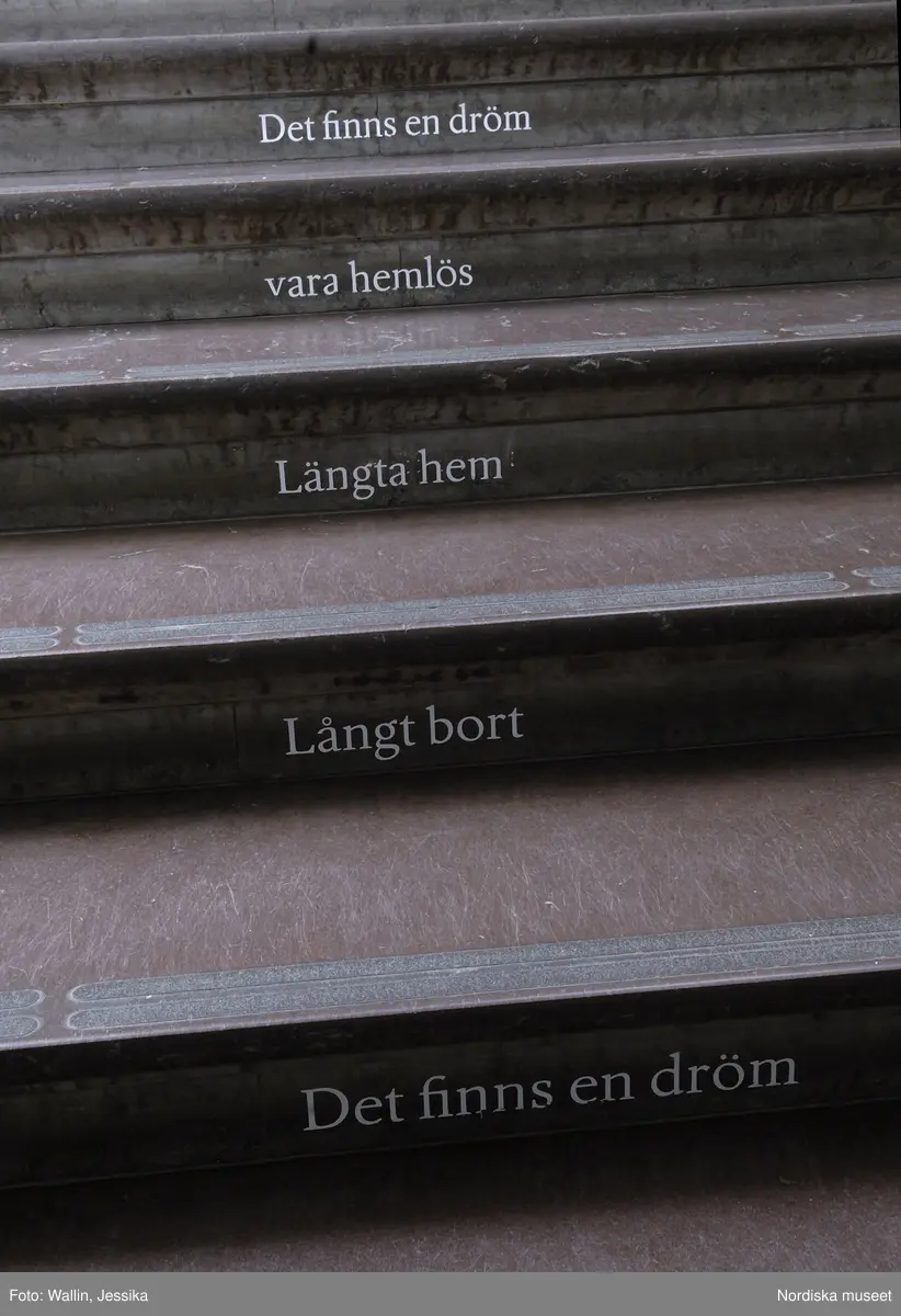 Utställning Livstycket på Nordiska museet.