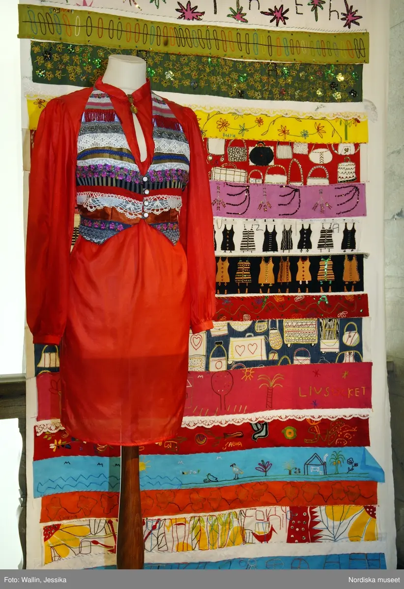 Utställning Livstycket på Nordiska museet.