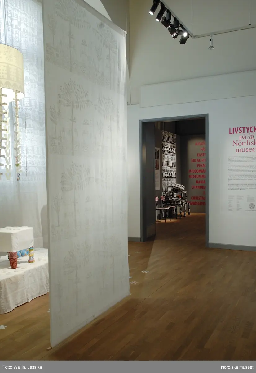Utställning Livstycket på Nordiska museet.