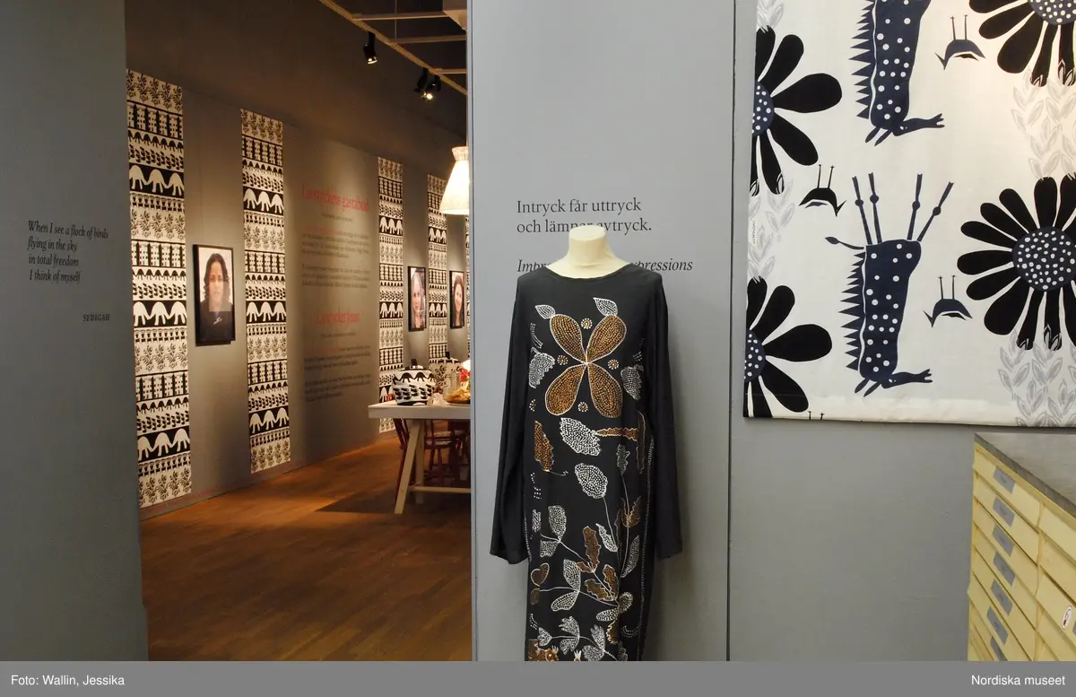 Utställning Livstycket på Nordiska museet.