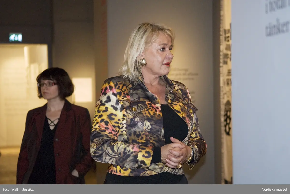 Utställning Livstycket på Nordiska museet.