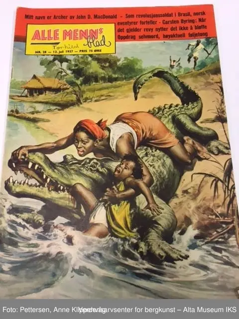 33 Ukeblad fra midten av 1950-tallet.