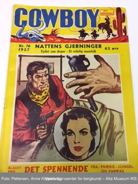 33 Ukeblad fra midten av 1950-tallet.