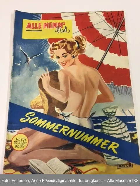 33 Ukeblad fra midten av 1950-tallet.