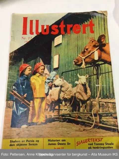 33 Ukeblad fra midten av 1950-tallet.