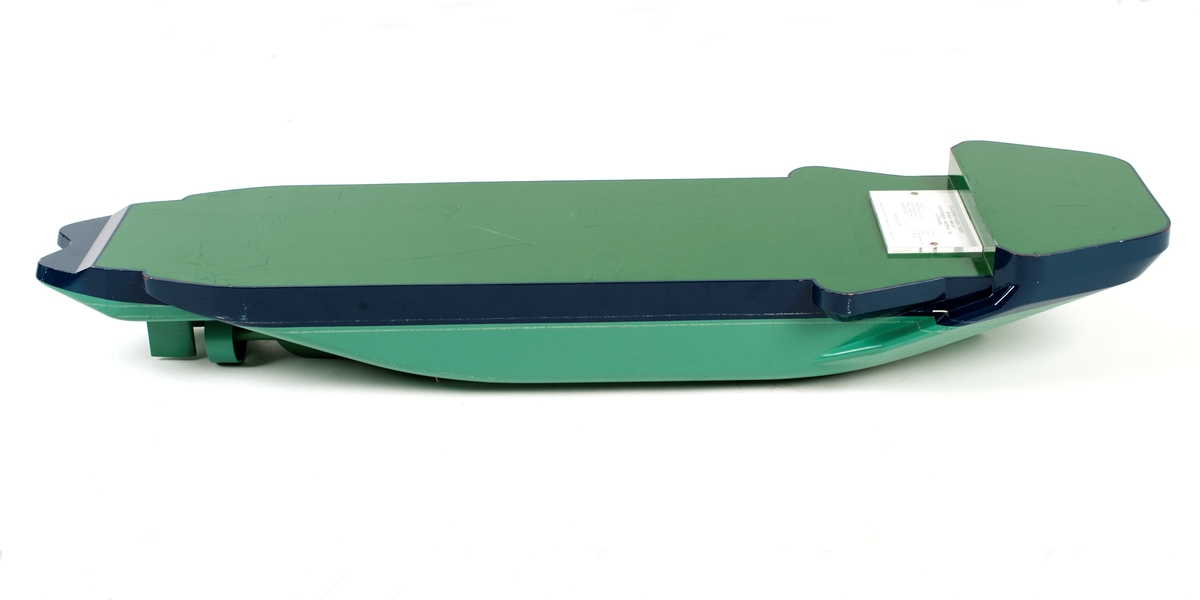 Skrovmodell av ODEN.