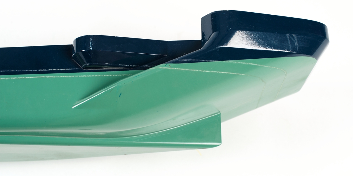 Skrovmodell av ODEN.