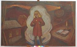 Piken med fyrstikkene, bilde fra Ildens historie [Bilde]