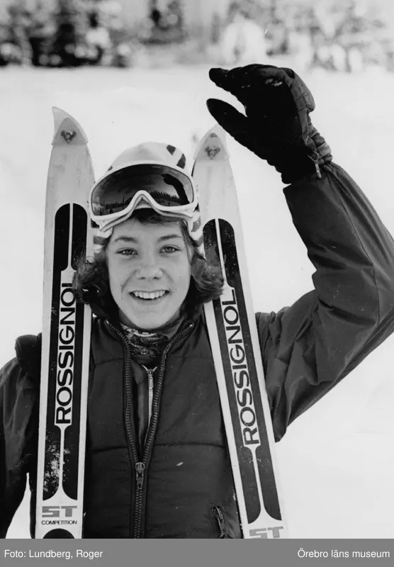 Göran Larsson, slalom, Örebro.