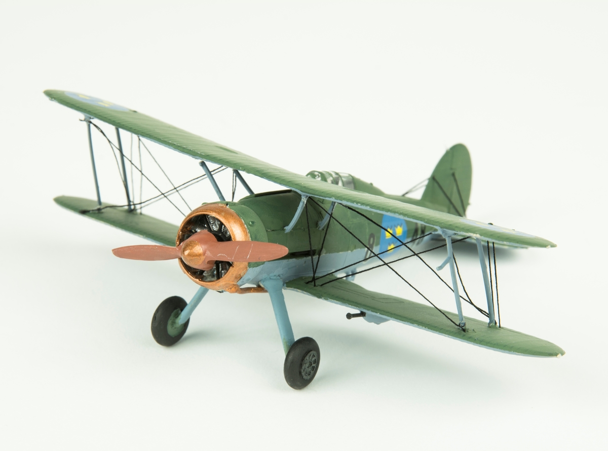 Flygplanmodell J 8 Gloucester Aircraft Gladiator by Unknown artist