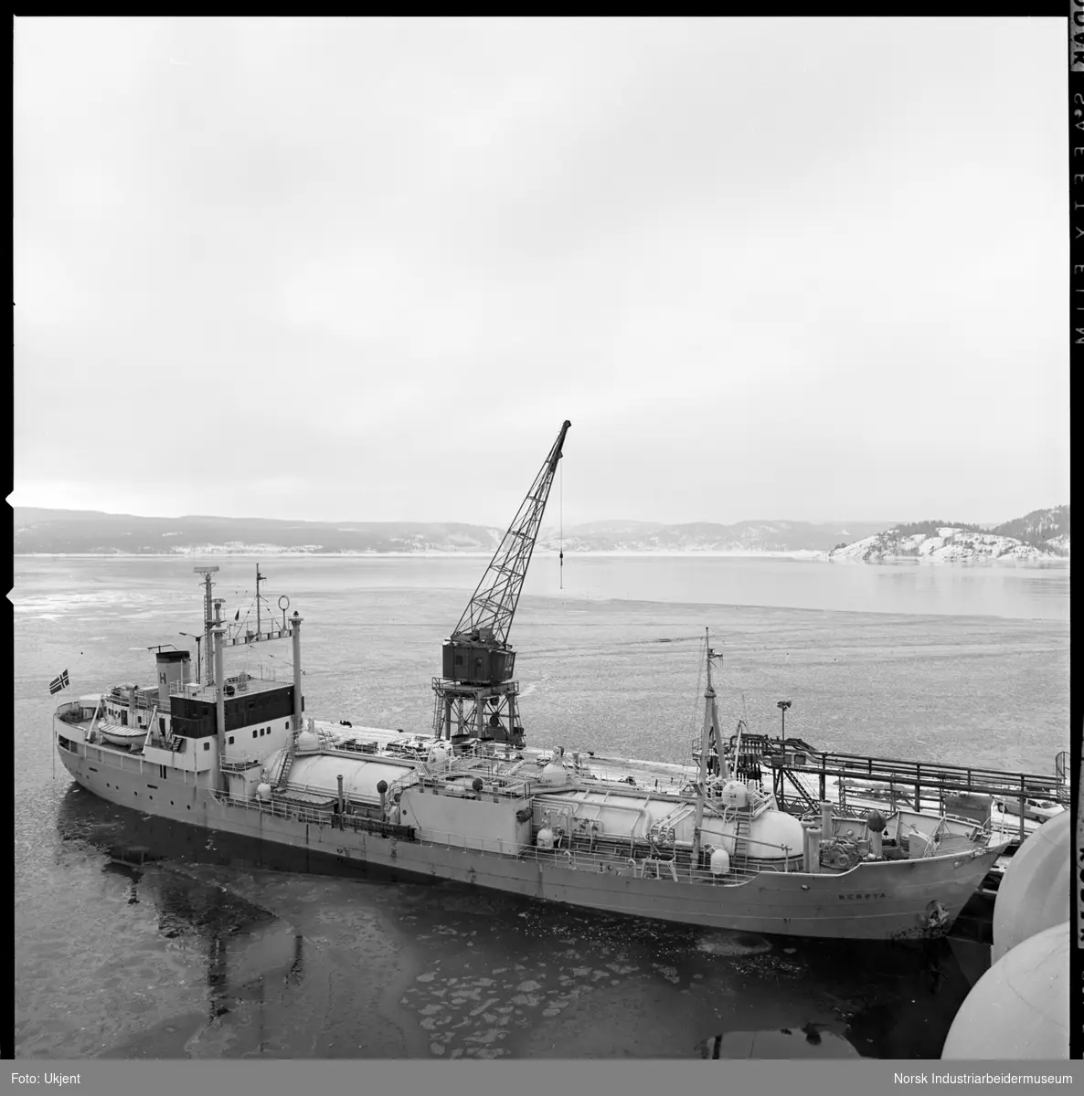 M/T Herøya ved NH3-kai.