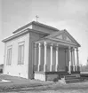 Grythyttans kyrka, exteriör.
10 mars 1938.