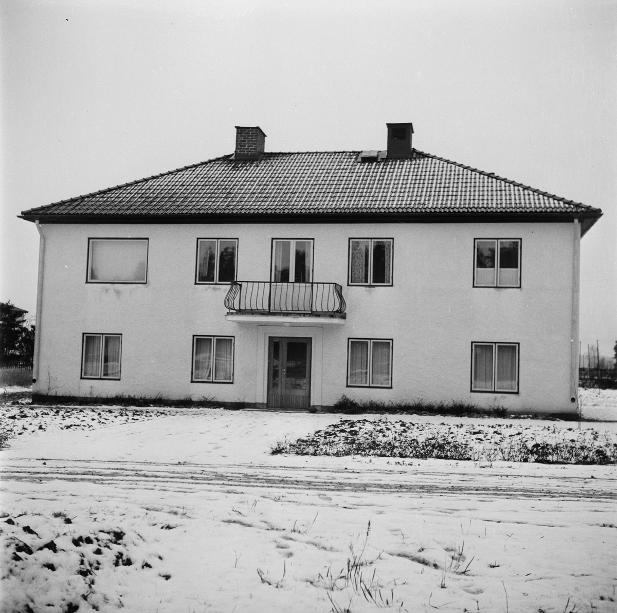 Kommunhus, Alunda socken, Uppsala november 1950