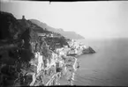 Drottning Victorias bilder. Positano, Amalfikusten, Kampanien.