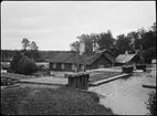 Bjurbäcks Bruk. Före detta lancashiresmedjan, vid fotograferingstillfället omändrad till klensmedja.