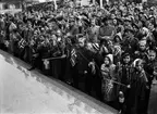 Firandet av Norges nationaldag, Universitetstrappan, Uppsala 1937