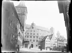 Stadsexteriör.
Kopia från 1936.