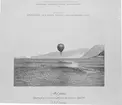 Andreé expeditionens avfärd med ballong från Danskön den 11/7 1897.