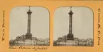 Stereobild av Colonne de Justice, Place de la Bastille, Paris.